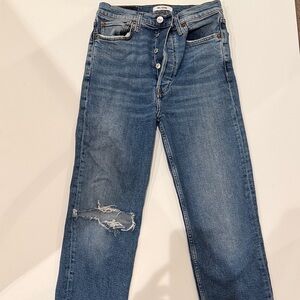 Re/Done Vintage Blue Denim Jeans